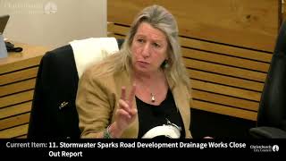 29.07.21 - Item 11 - Stormwater Sparks Road Development Drainage Works Close Out Report