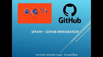 UiPath&GitHub Entegration - Create Local and Remote Repository, Commit and Push