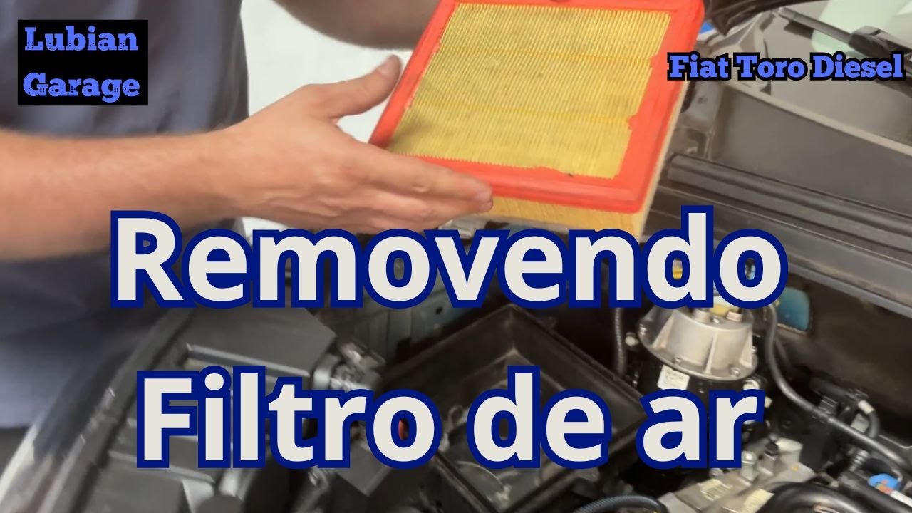 Removendo Filtro de Ar da Toro Diesel