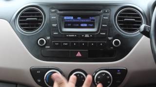 Grand i10 Music system Explained - YouTube