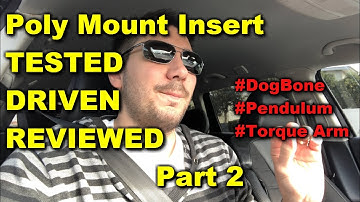 REVIEW Torque Mount, Dogbone, Pendulum Mount Polyurethane insert on my Volkswagen R36 Passat Part 2