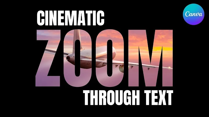 How to Create a Cinematic Zoom Through Text in Canva | 2024 Tutorial ( @mdupliftt  )😚✨