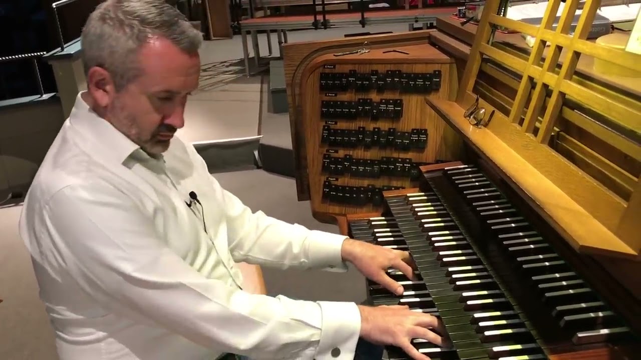 Huge Church Organ!   What An Amazing Sound!   Hidden Secret Chamber!   trimmed