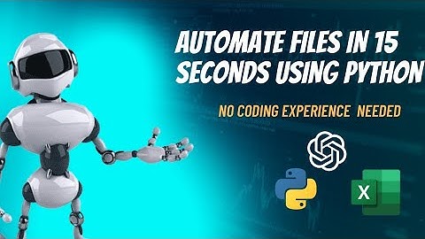 Boost Your Productivity: Automating Excel with Python and Chat GPT AI - A Step-by-Step Tutorial
