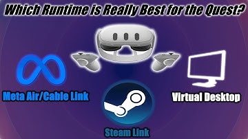 Is the Meta Quest 3 Best Without SteamVR? Benchmarking Steam Link, Virtual Desktop & Native Software