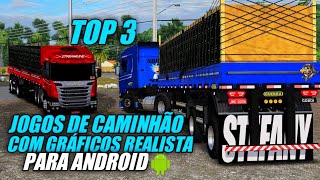 Novo jogo de caminhão para celular com gráficos ultra Realista #jogosd