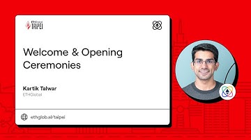 ETHGlobal Taipei Opening Ceremonies 2025 I Kartik Talwar & Vitalik Buterin