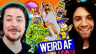 We review the WEIRDEST games we played (Part 1)  Game Grumps Compilations