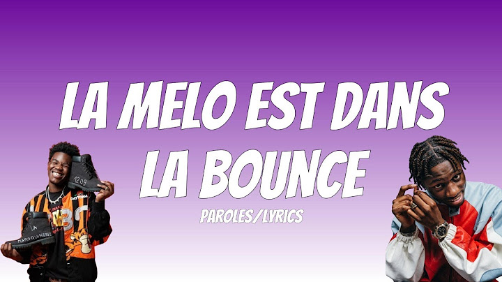 Genezio -  LA MELO EST DANS LA BOUNCE ft Tiakola (Paroles/Lyrics)