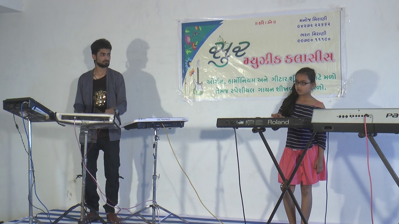 Mere rashke qamar tune pehli nazar key board plying by vruti sur