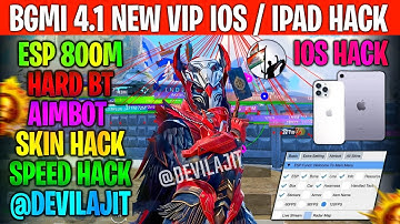 bgmi ios hack 4.1 free |how to hack bgmi ios 4.1 |skin hack bgmi ios | iPad And IPhone ios hack free