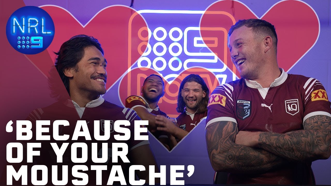 Love is in the air with the Queensland Maroons | NRL on Nine