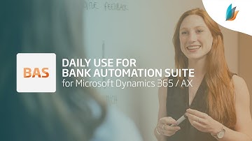Add-On for Microsoft Dynamics 365/AX: Bank Automation Suite by Inway: Daily use (Part 3/3)