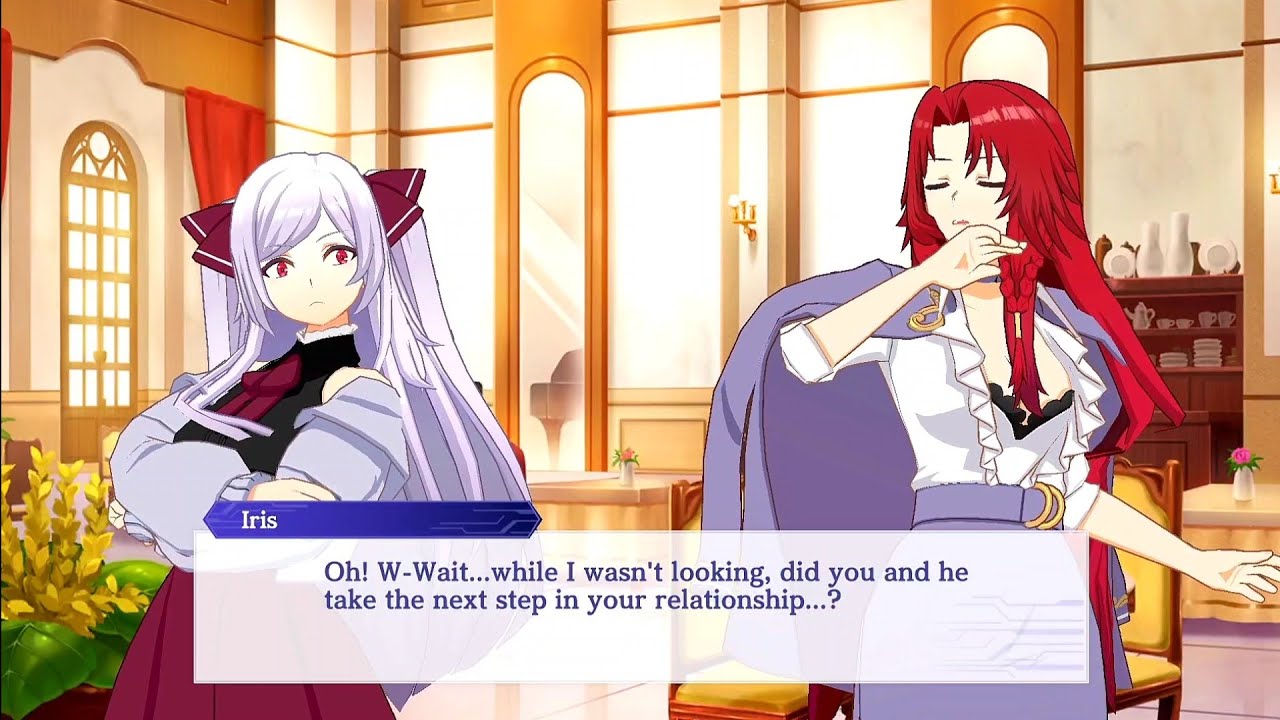 Alexia and Natsume going at each other #eminenceintheshadow