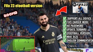 FIFA 16 MOD EFOOTBALL 2023 UPDATE TRANSFER PS5 GRAPICH ANDROID OFFLINE || NO PASSWORD