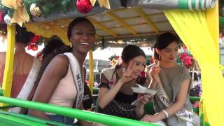 Miss Universe candidates experience Manila