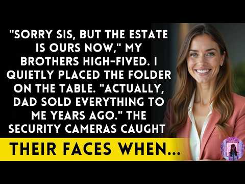 They Met To Divide My Inheritance—Then Found Out I Already Owned Everything