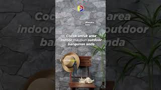 Keramik motif batu alam untuk dinding #shorts