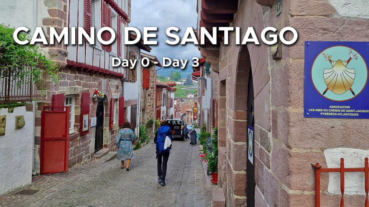 Прогулка по пути Сантьяго, часть 1, Сен-Жан-Пье-де-Пор, Ронсесвальес, Субири, Памплона