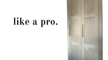 HOW TO Make Wardrobe Shaker Doors LIKE A PRO