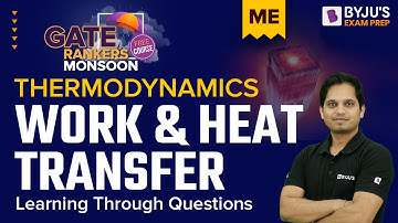 GATE 2023 Mechanical Engineering (ME) | Work and Heat Transfer Questions in Thermodynamics