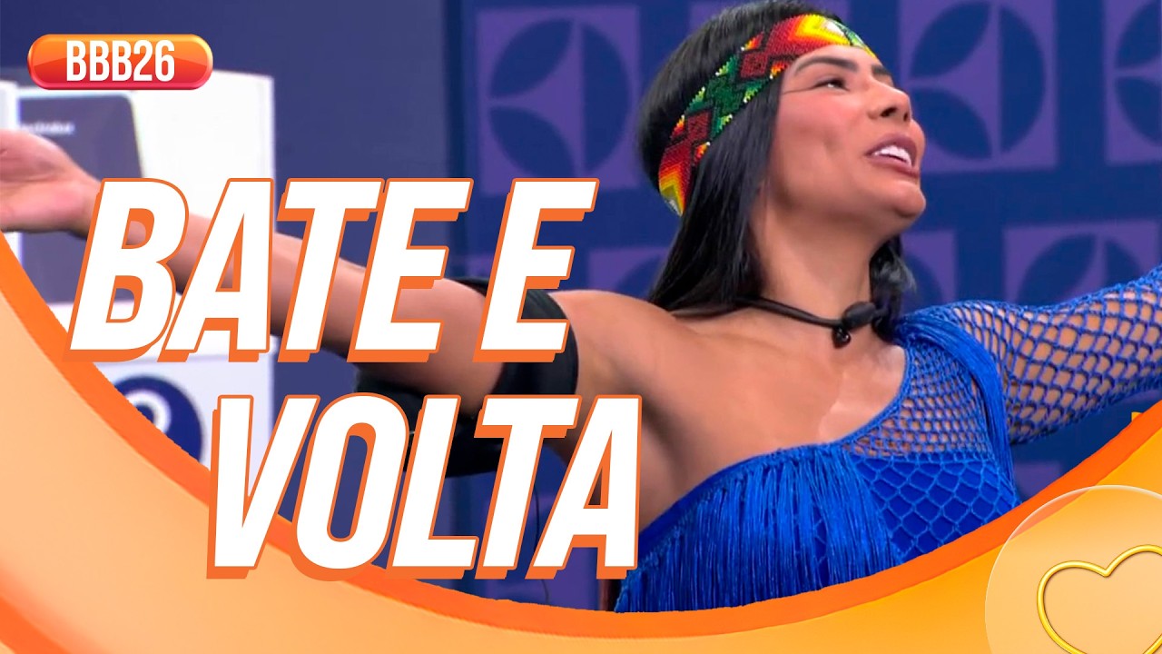 SAMIRA vence a prova BATE E VOLTA e se SALVA do Paredão!⚡ | BBB 26| BBB 26