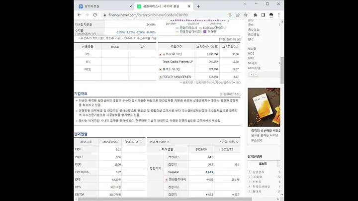 036190금화피에스시 주가 전망 및 차트 분석