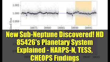 New Sub-Neptune Discovered! HD 85426