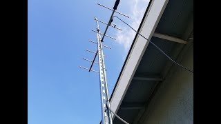 36 dollar DIY/ HAM radio mast. Easier to put together than a 2 dollar Lego set.