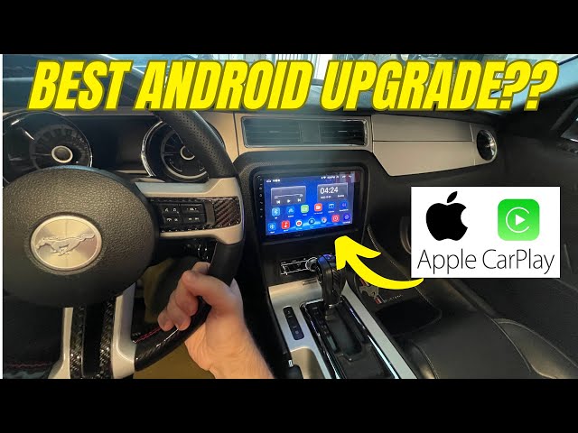 10 Inch Android 14 Car Stereo For Ford Mustang 2010-2014 – Wireless CarPlay, Android Auto, GPS, Backup Camera