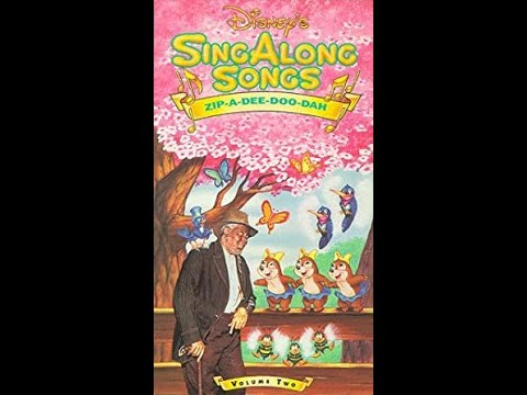 Opening to Disney's Sing-Along Songs: Zip-A-Dee-Doo-Dah 1990 VHS