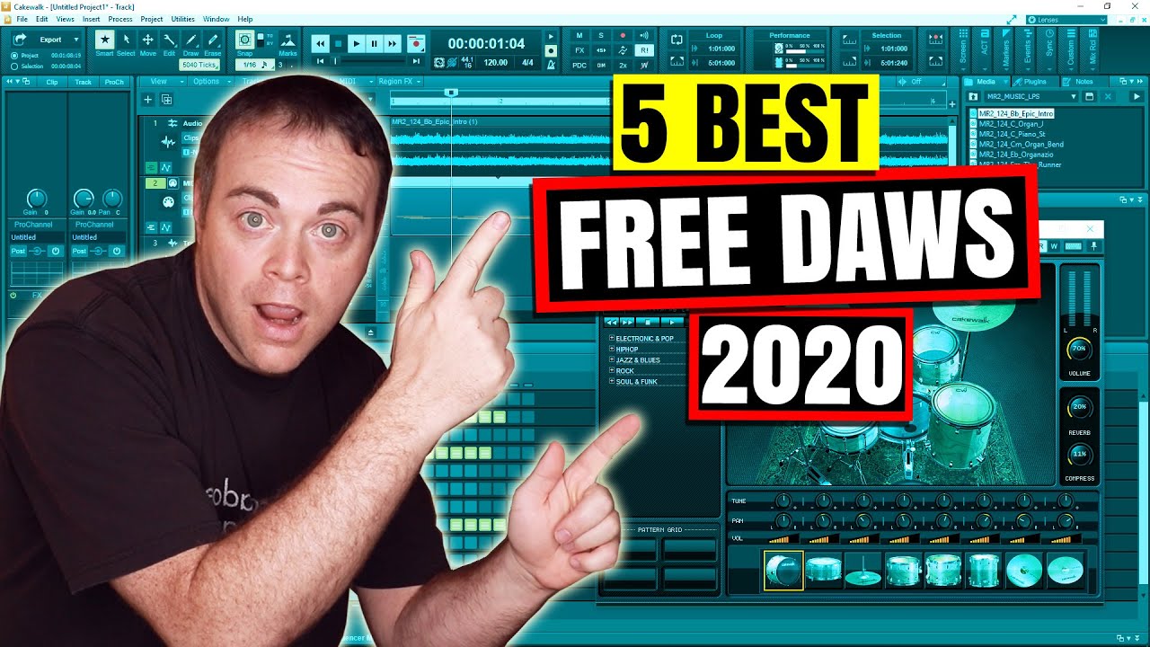 5 Of The Best Free DAWs - Free Music Making Software - YouTube