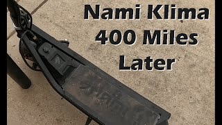 Nami Klima Electric Scooter 400 Mile Review