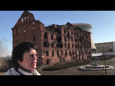 Viajes y excursiones de Stalingrado en español. Las ruinas del molino de Stalingrado