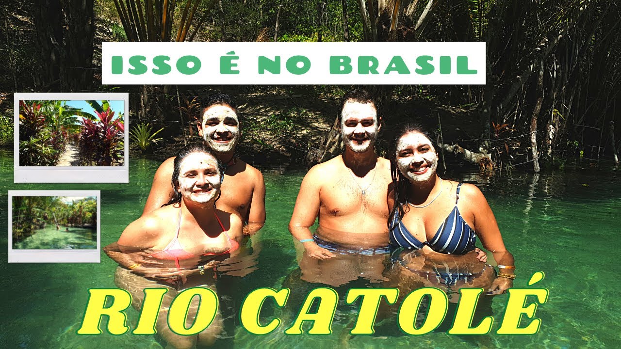 Rio Catolé o Shui do Brasil,  no Rio Grande do Norte águas cristalinas EP 05