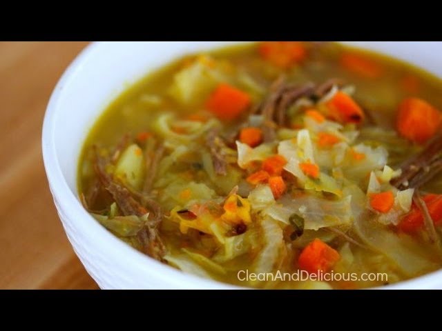 Clean Eating Corned Beef And Cabbage Soup | Clean & Delicious