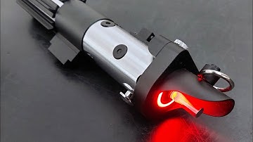 Darth Vader Lightsaber DV6 ROTJ Hero MoM stunt - Proffieboard + Pixel, by Elf Sabers