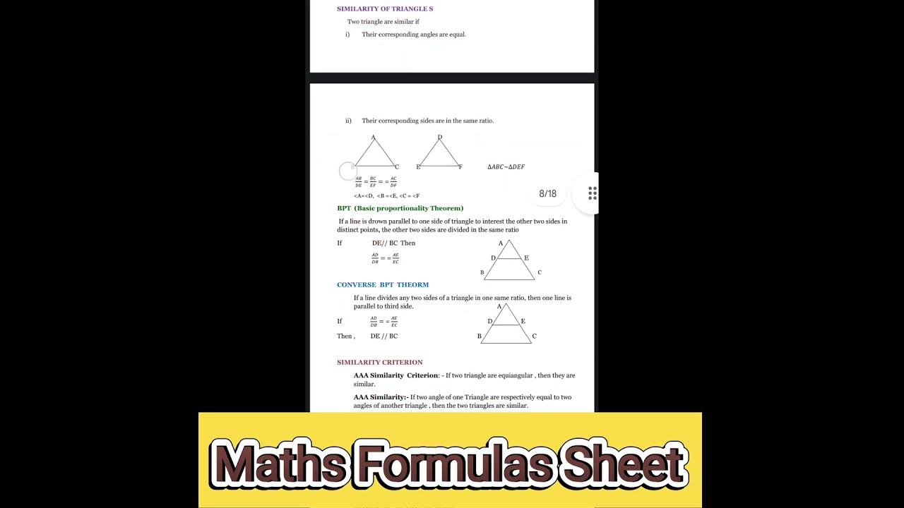 Class 10 All Formulas Of Maths Maths All Formulas Class 10 Shobhit class-10-all-formulas-of-maths-maths-all-formulas-class-10-shobhit