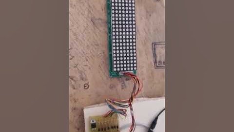 GSM BASED LED SCROLLING MESSAGE DISPLAY SYSTEM.