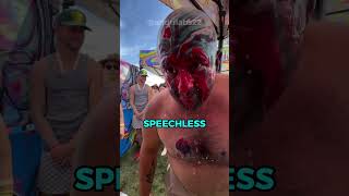 He Dipped His Face Into Paint... Then This Happened