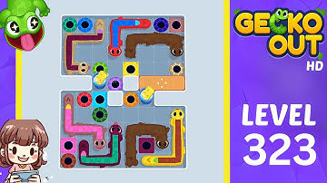 Gecko Out Level 323 Solution Walkthrough
