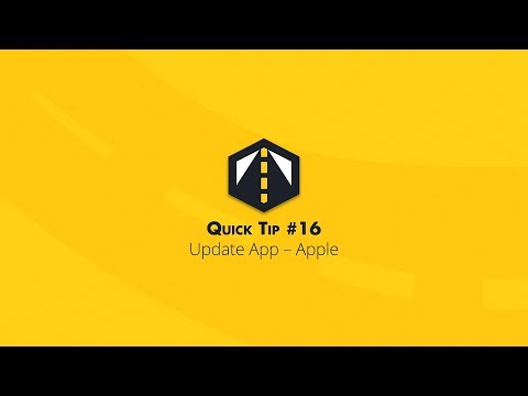 DriveELD Quick Tip #16 Update App - Apple