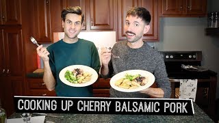 Cooking Up Cherry Balsamic Pork | Billy & Pat