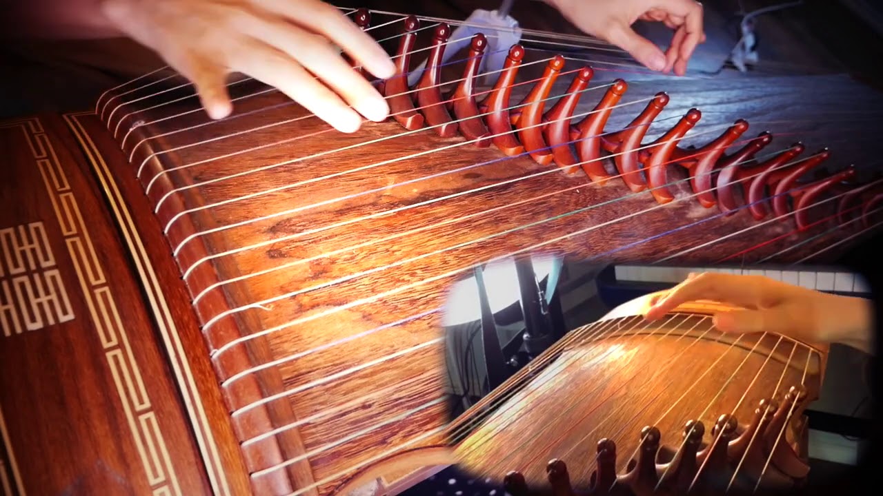 Santana-Europa Guitar solo part on Gayageum