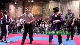 Girls' Team Sparring Finals - 2012 Quebec Open