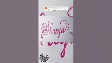Stylish Name | Shreya | Stylish Signature | Calligraphy Signature