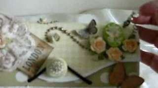 Shabby Chic Box and Mini Album using Websters Pages Papers.