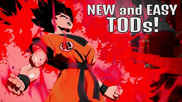 NEW Base Goku Solo TOD Combos! DBFZ 1.40 Patch 