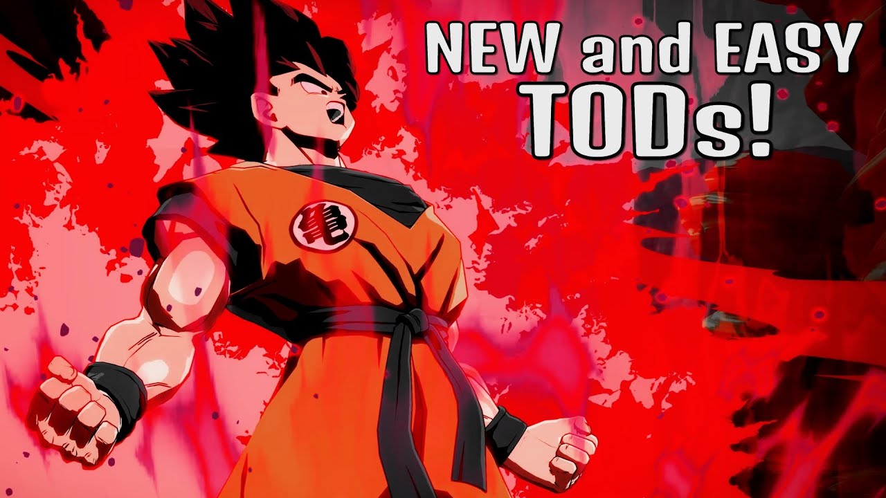 NEW Base Goku Solo TOD Combos! DBFZ 1.40 Patch 
