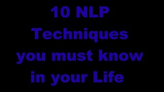 10 NLP Techniques you must know in your Life